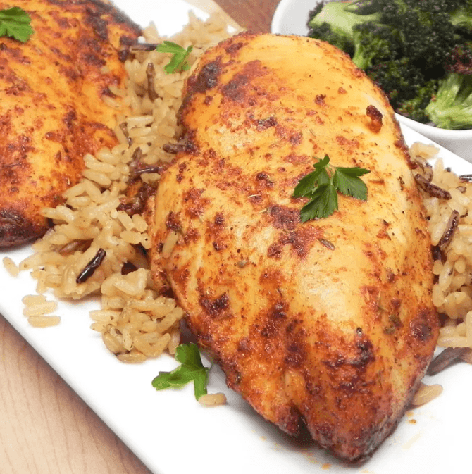 Air Fryer Blackened Chicken Breast 1 1