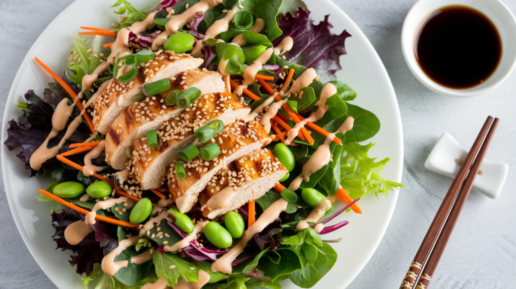 Salad Recipes for Lunch 9 Asian Sesame Chicken Salad
