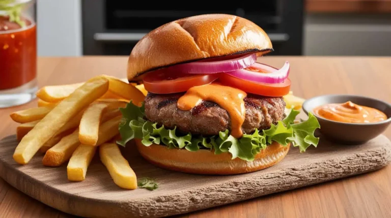 Easy and Delicious Lamb Burger 1