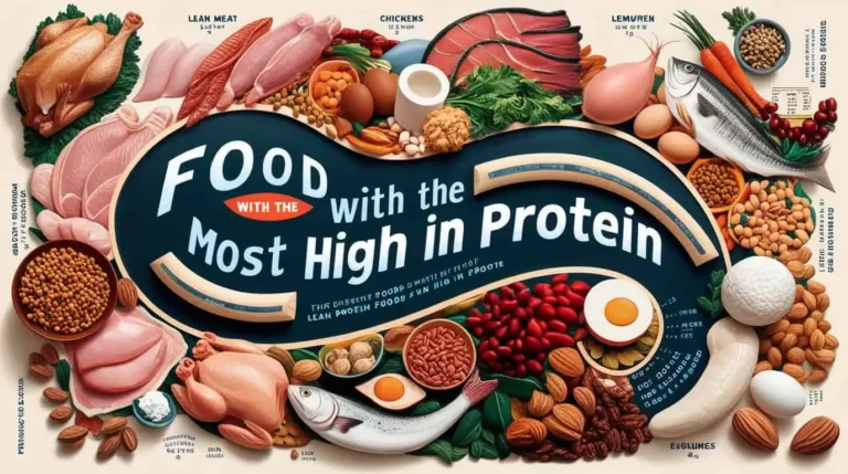 Food with the Most High in Protein 1