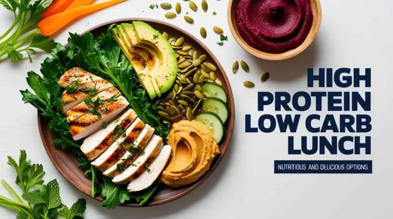 High Protein Low Carb Lunch 1