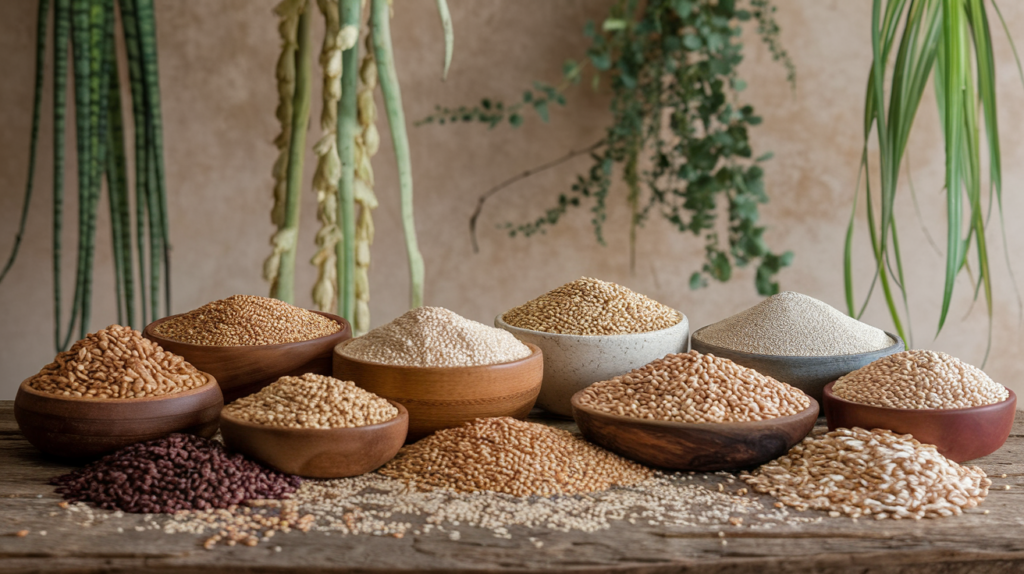Health Benefits of Alkaline Grains 4 Indredients