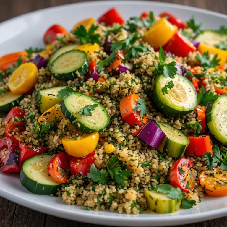 Leonardo Kino XL A vibrant quinoa salad featuring colorful roa 3