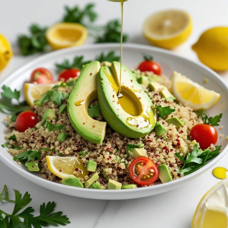 Leonardo Phoenix 10 A vibrant quinoa and avocado salad with a 3