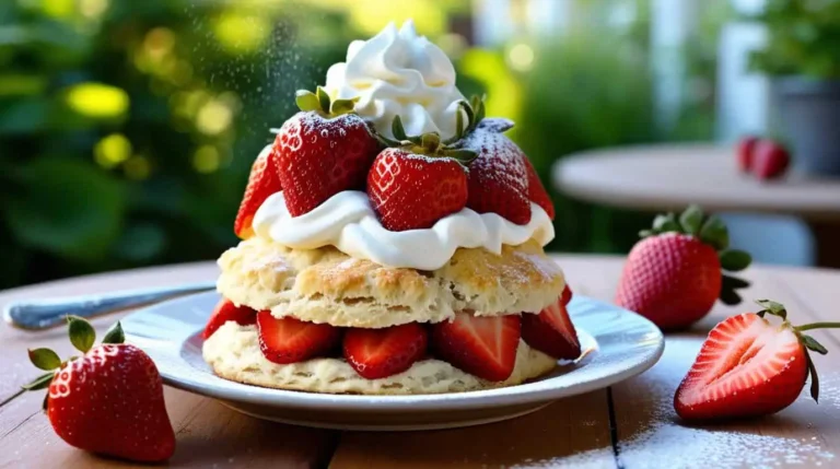 Traditional Strawberry Shortcake