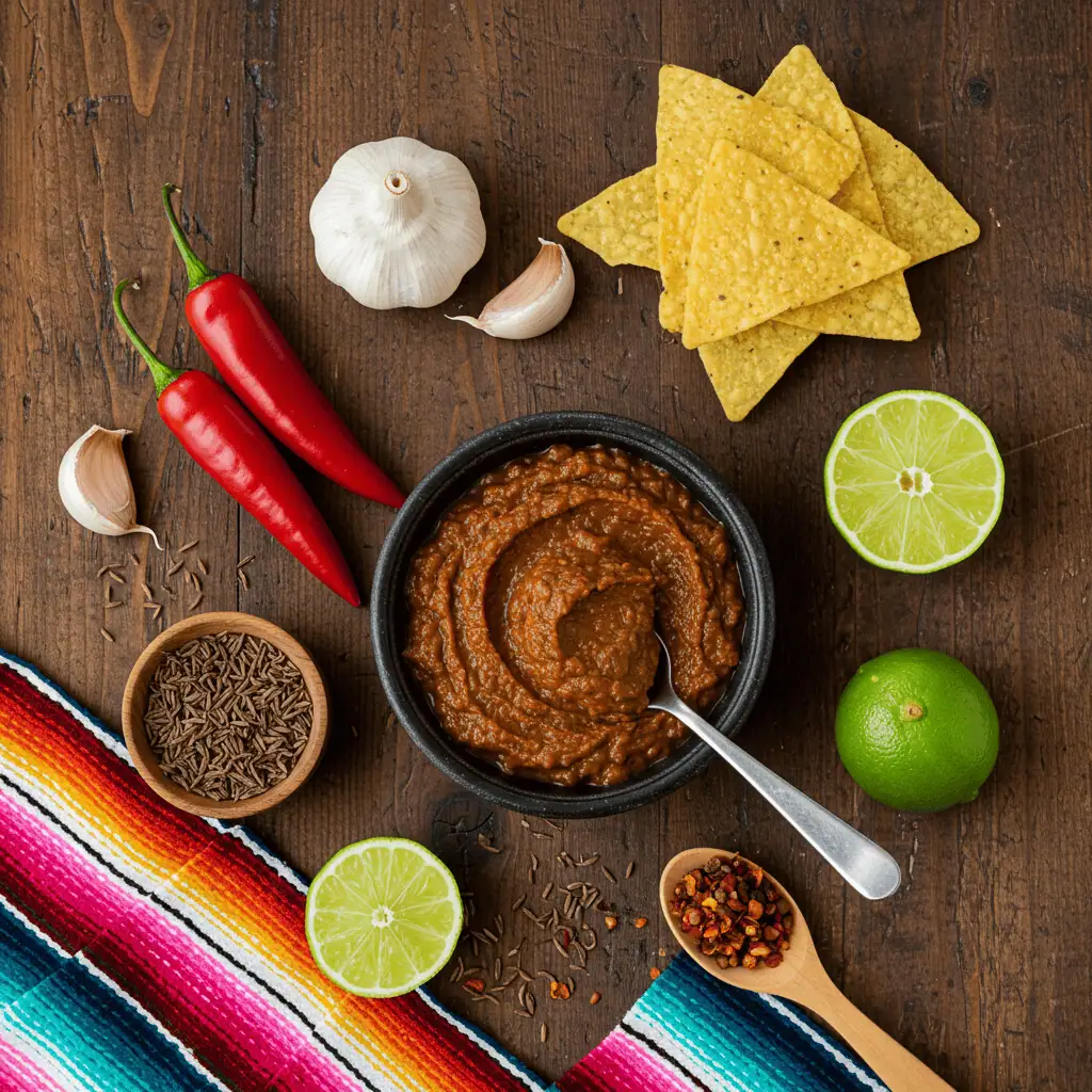 Hello fresh tex mex paste recipe 12 Homemade HelloFresh Tex Mex paste in a rustic bowl surrounded by spices and ingredients.