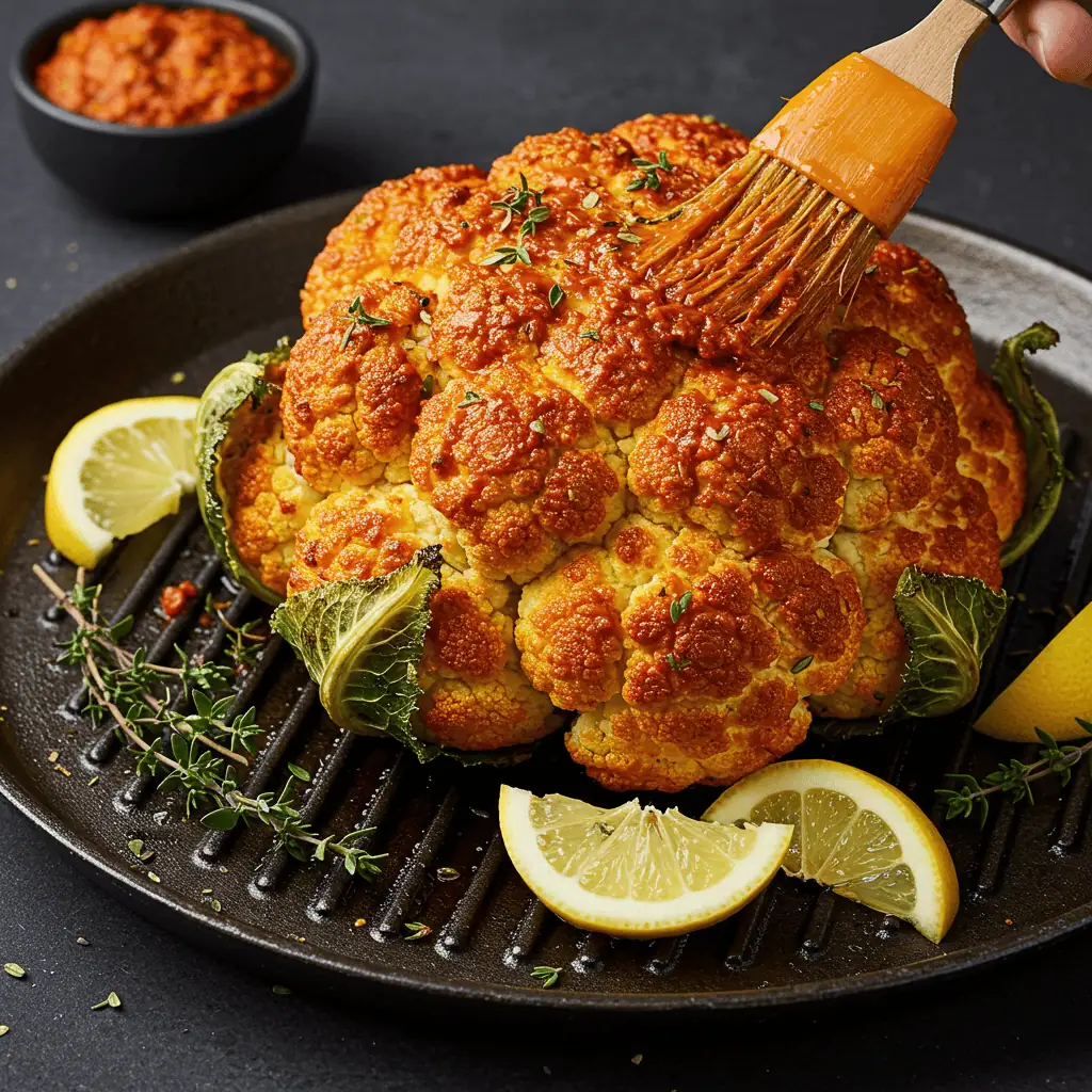 Sizzle Your Summer with Irresistible Halal BBQ Recipes! 3 grilled cauliflower halal BBQ recipe
