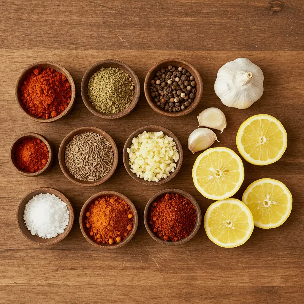 Sizzle Your Summer with Irresistible Halal BBQ Recipes! 2 halal BBQ rub and marinade ingredients