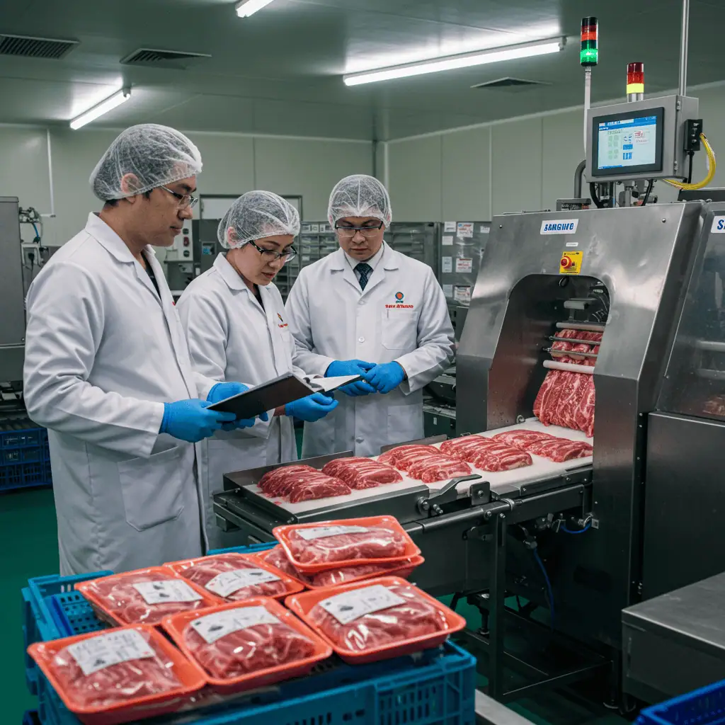 Halal Food Authority: The Most Trusted Guide to Halal Certification Standards 2 halal food authority auditing meat processing