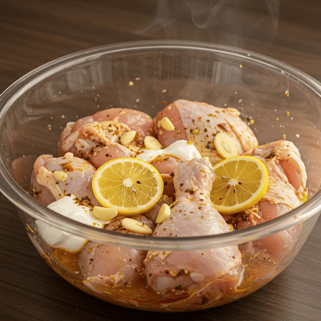 Discover the Secret to the Juiciest Halal Chicken Recipe! 6 marinating chicken for halal chicken recipe