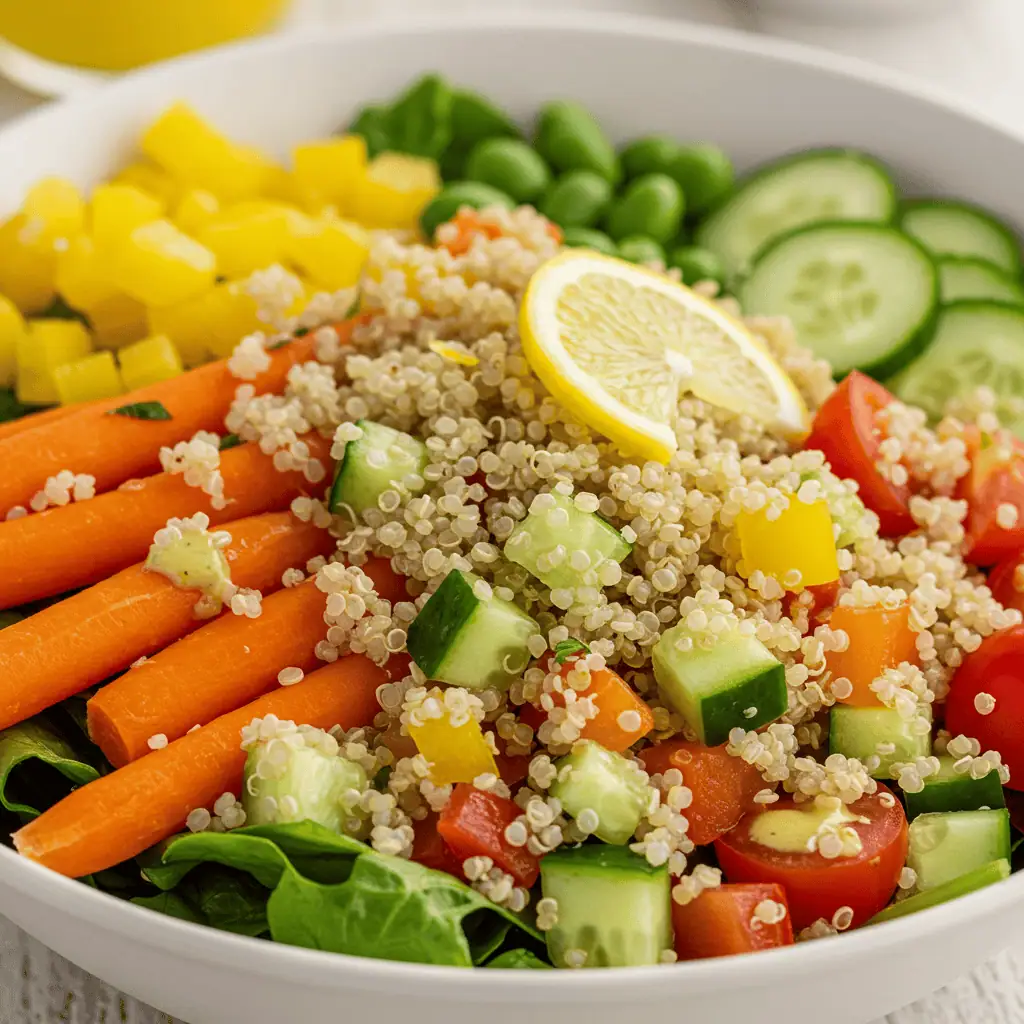 Pink Salt Diet Recipe for Weight Loss: The Easy Morning Detox That Melts Fat Fast 4 quinoa salad for pink salt diet meal plan
